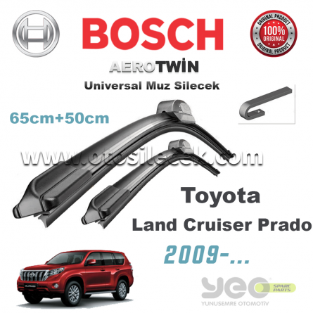 Toyota Land Cruiser Bosch Aerotwin Muz Silecek Takımı 2009->