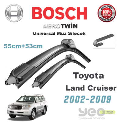Toyota Land Cruiser Prado Bosch Muz Silecek Takımı 2002-2009