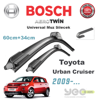Toyota Urban Cruiser Bosch Aerotwin Muz Silecek Takımı 2009->