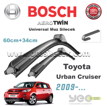 Toyota Urban Cruiser Bosch Aerotwin Muz Silecek Takımı 2009->