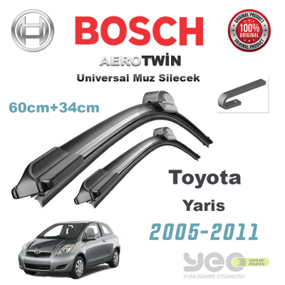 Toyota Yaris Bosch Aerotwin Muz Silecek Takımı 2005-2011