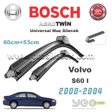 Volvo S60 I Bosch Aerotwin Muz Silecek Takımı 2000-2004