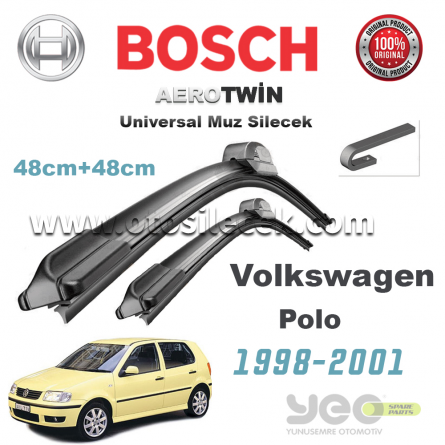 VW Polo Bosch Aerotwin Muz Silecek Takımı 1998-2001