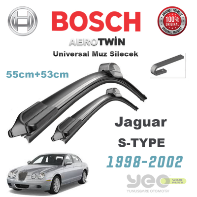 Jaguar S-Type Bosch Aerotwin Muz Silecek Takımı 1998-2002