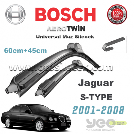 Jaguar S-Type Bosch Aerotwin Muz Silecek Takımı 2001-2008