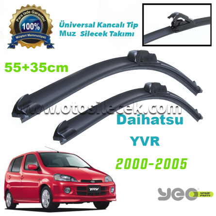 Daihatsu YRV Yeo Aeroflex Muz Silecek Takımı 2000-2005