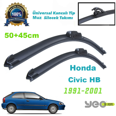 Honda Civic HB YEO Aeroflex Muz Silecek Takımı 1991-2001