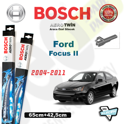 Ford Focus II Bosch Aerotwin Silecek Takımı 2004-2011