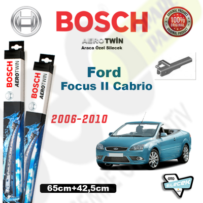 Ford Focus II Cabrio Bosch Aerotwin Silecek Takımı 2006-2010