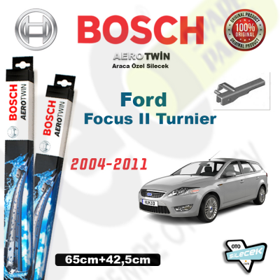 Ford Focus II Turnier Bosch Aerotwin Silecek Takımı 2004-2011