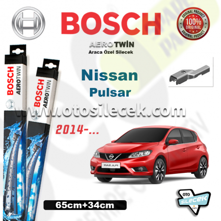 Nissan Pulsar Bosch Aerotwin Silecek Takımı