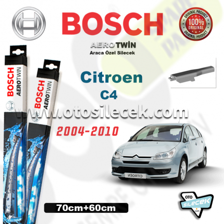 Citroen C4 Bosch Aerotwin Silecek Takımı 2004-2010