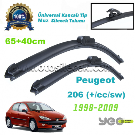 Peugeot 206 Yeo Aeroflex Muz Silecek Takımı