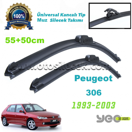 Peugeot 306 Yeo Aeroflex Muz Silecek Takımı