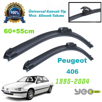 Peugeot 406 Yeo Aeroflex Muz Silecek Takımı 1995-2004