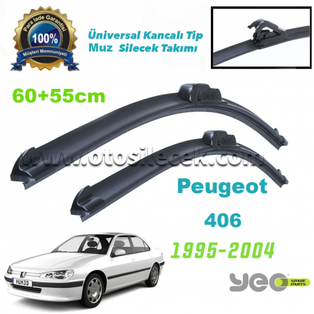 Peugeot 406 Yeo Aeroflex Muz Silecek Takımı 1995-2004