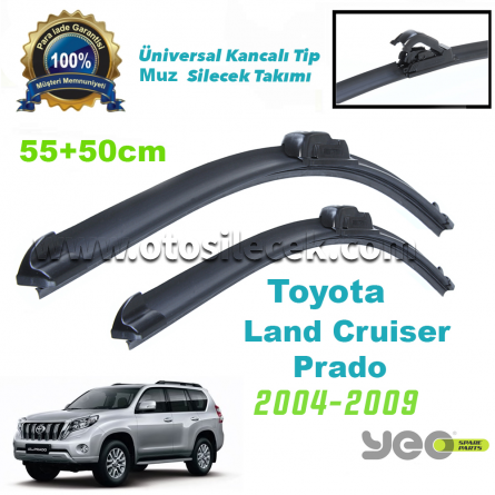 Toyota Land Cruiser Prado (2004-2009) Muz Silecek Takımı Yeo Aeroflex