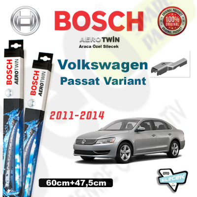 VW Passat B7 Variant Bosch Aerotwin Silecek Takımı