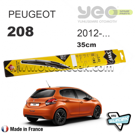 Peugeot 208 Arka Silecek SWF 2012-...