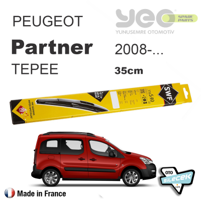Peugeot Partner Arka Silecek SWF 2008->