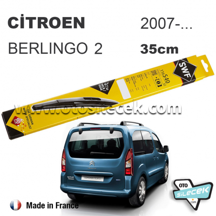 Citroen Berlingo 2 Arka Silecek SWF 2008->