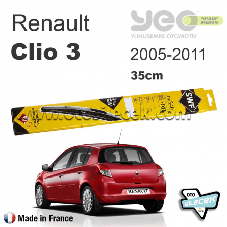 Renault Clio 3 HB Arka Silecek SWF 2005-2012