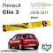 Renault Clio 3 HB Arka Silecek SWF 2005-2012