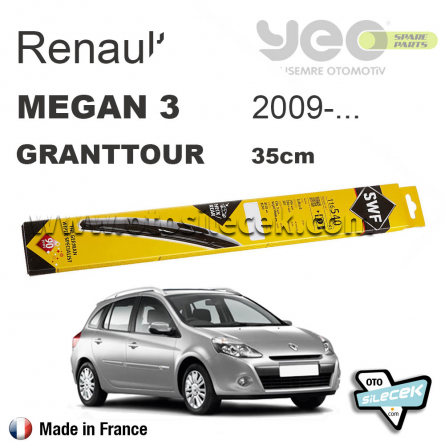Renault Megane 3 Grand Tourer Arka Silecek SWF (2009->)