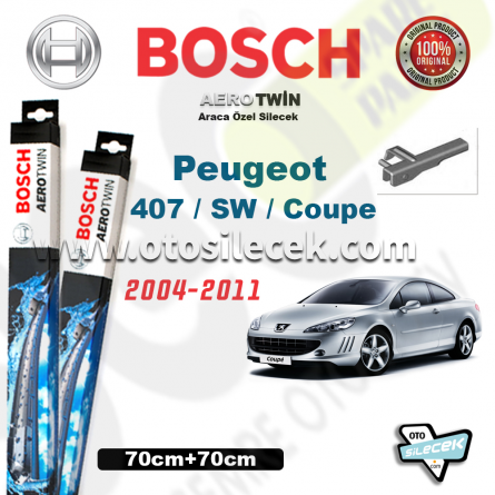 Peugeot 407 Bosch Aerotwin Silecek Takımı 2004-2011