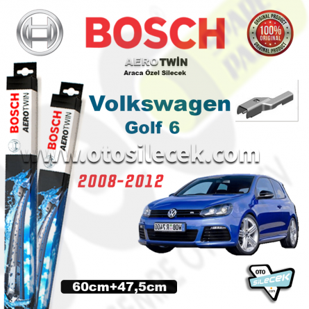 VW Golf 6 Bosch Aerotwin Silecek Takımı 2008->