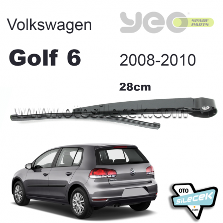 VW Golf 6 Arka Silecek Ve Kolu 2008-2012