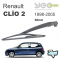 Renault Clio 2 Arka Silecek Kolu Set 1998-2005