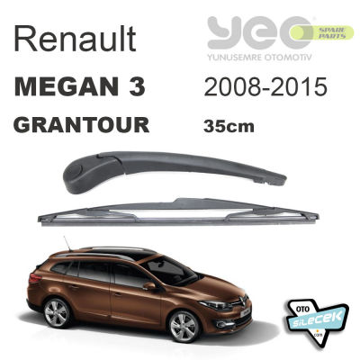 Renault Megane 3 Grandtour Arka Silecek Kolu Set 2008-2015