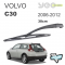 Volvo C30 Arka Silecek Kolu Set 2006-2012