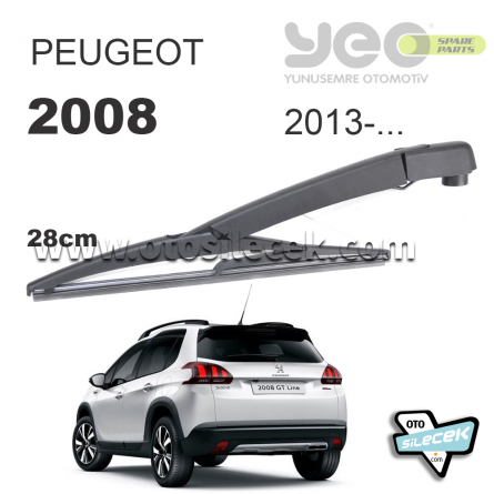 Peugeot 2008 Arka Silecek Kolu 2013-..