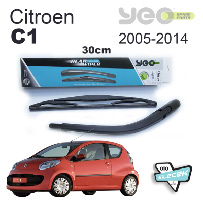 Citroen C1 Arka Silecek Kolu Set 2005-2014