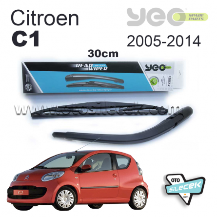 Citroen C1 Arka Silecek Kolu Set 2005-2014