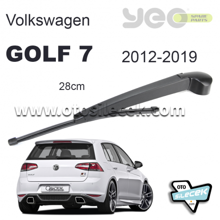 VW Golf 7 Arka Silecek Kolu Set 2012-2019 