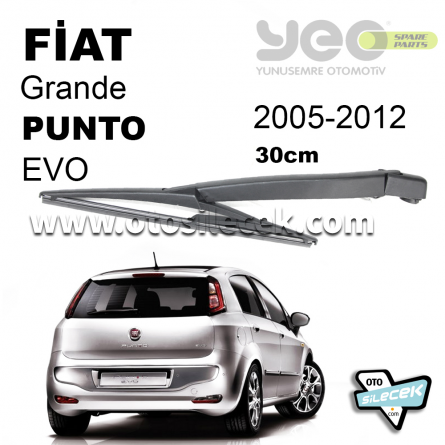 Fiat Grande Punto / EVO Arka Silecek Kolu Set 2005-2012