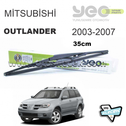 Mitsubishi Outlander Arka Silecek 2003-2007