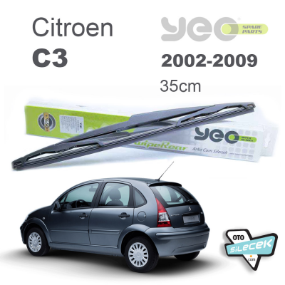 Citroen C3 Arka Silecek 2002-2009