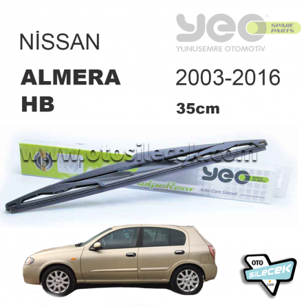 Nissan Almera Arka Silecek 2003-2006