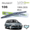 Peugeot 106 Arka Silecek 1999-2005 YEO WipeRear