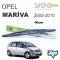 Opel Meriva Arka Silecek 2003-2010
