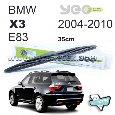 BMW X3 E83 Arka Silecek 2004-2010