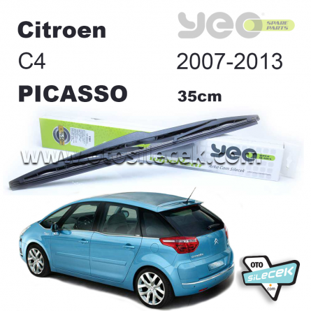 Citroen C4 Picasso Arka Silecek 2007-2013
