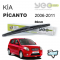 Kia Picanto Arka Silecek 2006-2011
