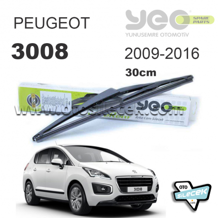 Peugeot 3008 Arka Silecek 2009-2016