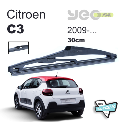 Citroen C3 Arka Silecek 2009-2016