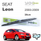 Seat Leon Arka Silecek 2005-2009